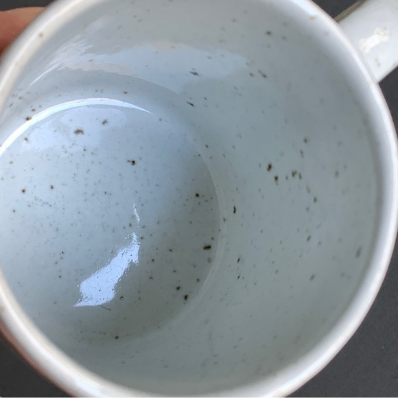 BLUE PHEASANT Stoneware MARCUS White I Palest Gray 9 oz MUG - Picture 6 of 6